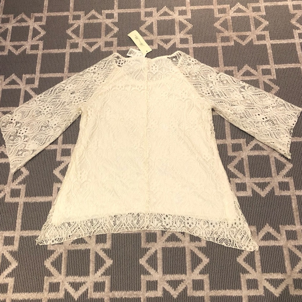 🛍️SALE 2 for $20 Lace Top size XL new with tags - Picture 8 of 12